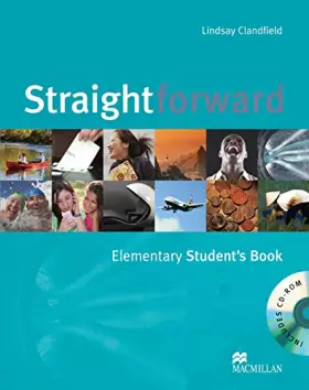 Couverture du produit · Straightforward Elementary Student's Book & CD-ROM Pack