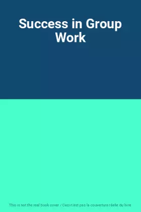 Couverture du produit · Success in Group Work