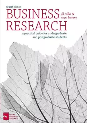 Couverture du produit · Business Research: A Practical Guide for Undergraduate & Postgraduate Students