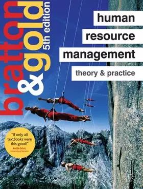 Couverture du produit · Human Resource Management: Theory and Practice