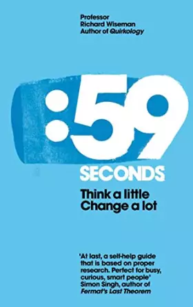 Couverture du produit · 59 Seconds: Think a little, change a lot