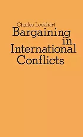 Couverture du produit · Bargaining in International Conflicts
