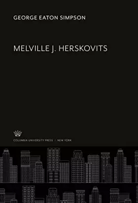 Couverture du produit · Melville J. Herskovits