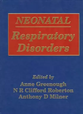 Couverture du produit · Neonatal Respiratory Disorders