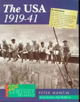 Couverture du produit · USA 1919-41 (Hodder 20th Century History)