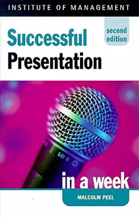 Couverture du produit · Successful Presentation in a Week