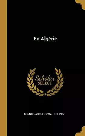 Couverture du produit · En Algérie