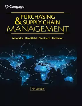 Couverture du produit · Purchasing and Supply Chain Management
