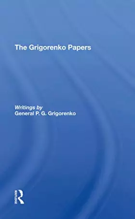 Couverture du produit · The Grigorenko Papers