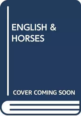 Couverture du produit · ENGLISH & HORSES