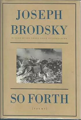 Couverture du produit · So Forth: Poems