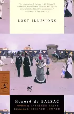 Couverture du produit · Lost Illusions (Modern Library Classics)