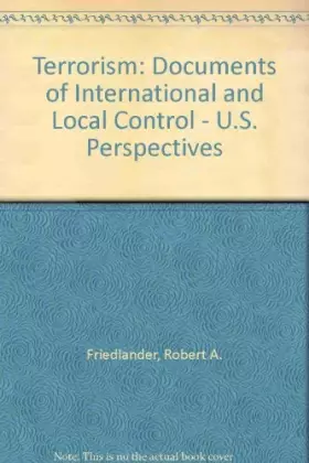Couverture du produit · Terrorism Documents: 1st series