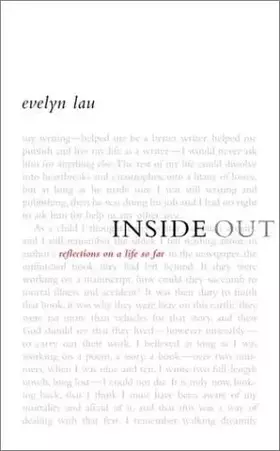 Couverture du produit · Inside Out: Reflections on a life so far