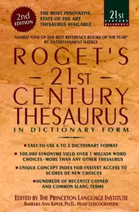 Couverture du produit · Roget's 21st Century Thesaurus