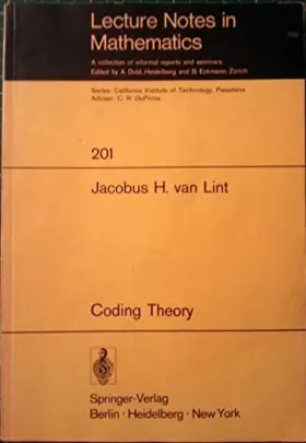 Couverture du produit · Coding Theory 201