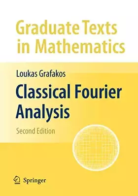 Couverture du produit · Classical Fourier Analysis (Graduate Texts in Mathematics)