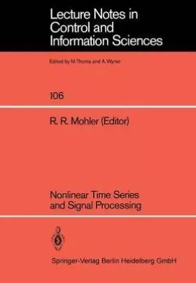 Couverture du produit · Nonlinear Time Series and Signal Processing