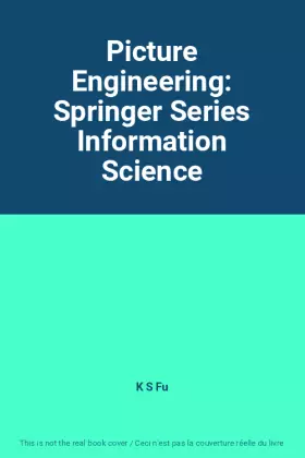 Couverture du produit · Picture Engineering: Springer Series Information Science