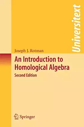 Couverture du produit · An Introduction to Homological Algebra (Universitext)