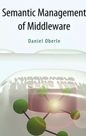 Couverture du produit · The Semantic Management of Middleware
