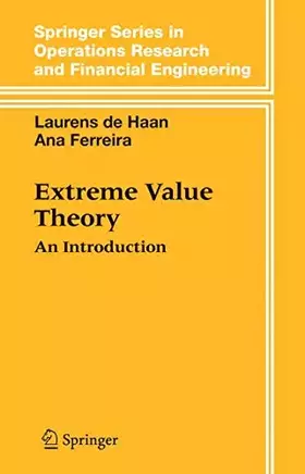 Couverture du produit · Extreme Value Theory: An Introduction (Springer Series in Operations Research)