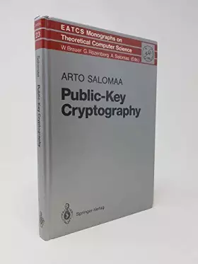 Couverture du produit · Public-Key Cryptography