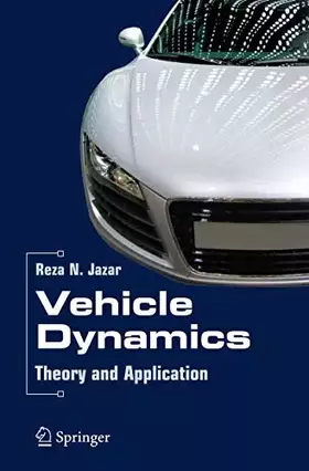 Couverture du produit · Vehicle Dynamics: Theory and Application