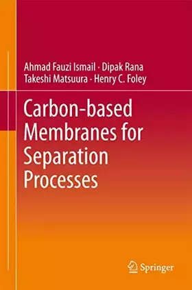 Couverture du produit · Carbon-based Membranes for Separation Processes