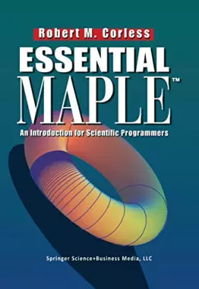 Couverture du produit · ESSENTIAL MAPPLE.: An Introduction for Scientific Programmers, Edition en anglais
