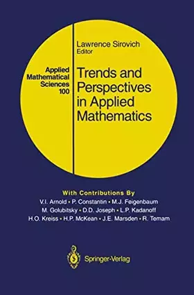 Couverture du produit · Trends and Perspectives in Applied Mathematics (Applied Mathematical Sciences, 100)