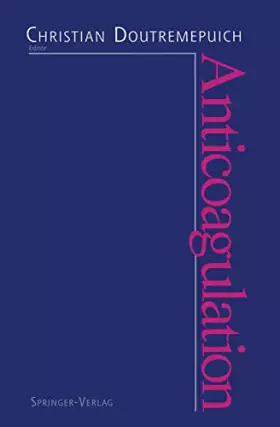 Couverture du produit · Anticoagulation