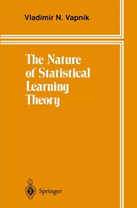 Couverture du produit · THE NATURE OF STATISTICAL LEARNING THEORY