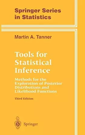 Couverture du produit · Tools for Statistical Inference: Methods for the Exploration of Posterior Distributions and Likelihood Functions
