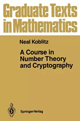 Couverture du produit · A course in number theory and cryptography