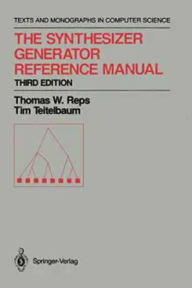 Couverture du produit · The Synthesizer Generator Reference Manual