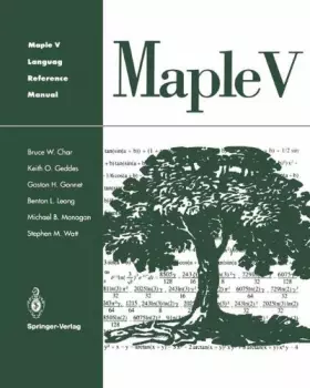 Couverture du produit · Maple V Language Reference Manual