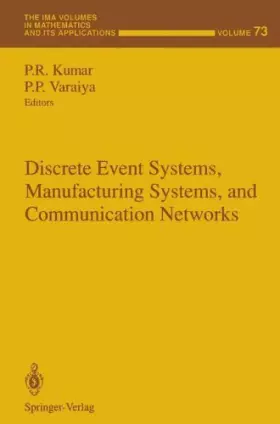 Couverture du produit · Discrete Event Systems, Manufacturing Systems, and Communication Networks