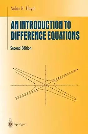 Couverture du produit · An Introduction to Difference Equations. : 2nd Edition