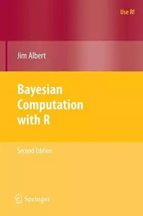 Couverture du produit · Bayesian Computation with R (Use R!)