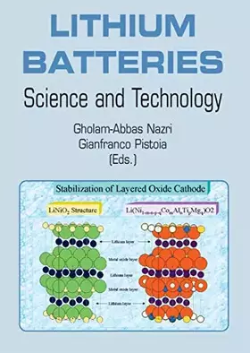 Couverture du produit · Lithium Batteries: Science and Technology