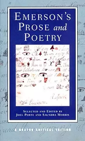 Couverture du produit · Emerson′s Poetry & Prose (NCE)