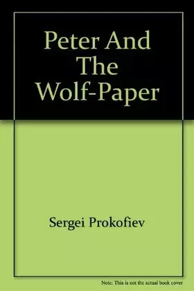 Couverture du produit · Peter and the Wolf-Paper