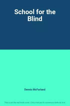 Couverture du produit · School for the Blind