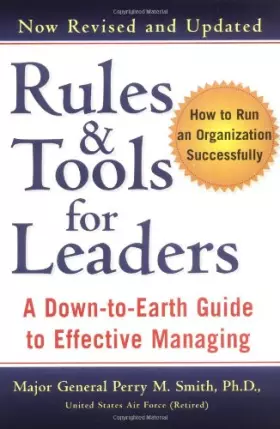 Couverture du produit · Rules and Tools for Leaders (Revised)