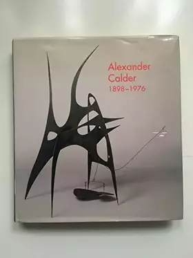 Couverture du produit · Alexander Calder, 1898-1976