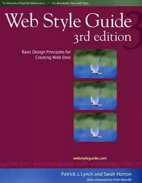 Couverture du produit · Web Style Guide: Basic Design Principles for Creating Web Sites