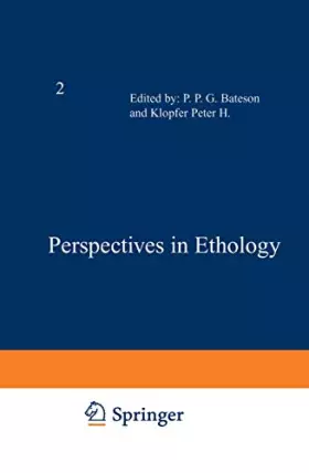 Couverture du produit · Perspectives in Ethology: Volume 2