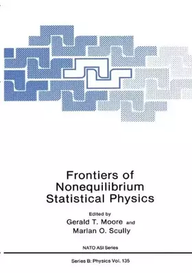 Couverture du produit · Frontiers of Nonequilibrium Statistical Physics