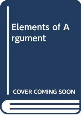 Couverture du produit · Elements of Argument